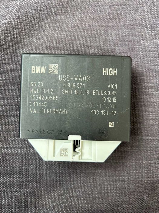 Modul parcare Parking Assistant USS VA03 HIGH BMW G30 G31 F90 M5 G32 GT G11 G12 G01 X3 M F97 G02 X4 M F98, modul parcare 6620 6819571