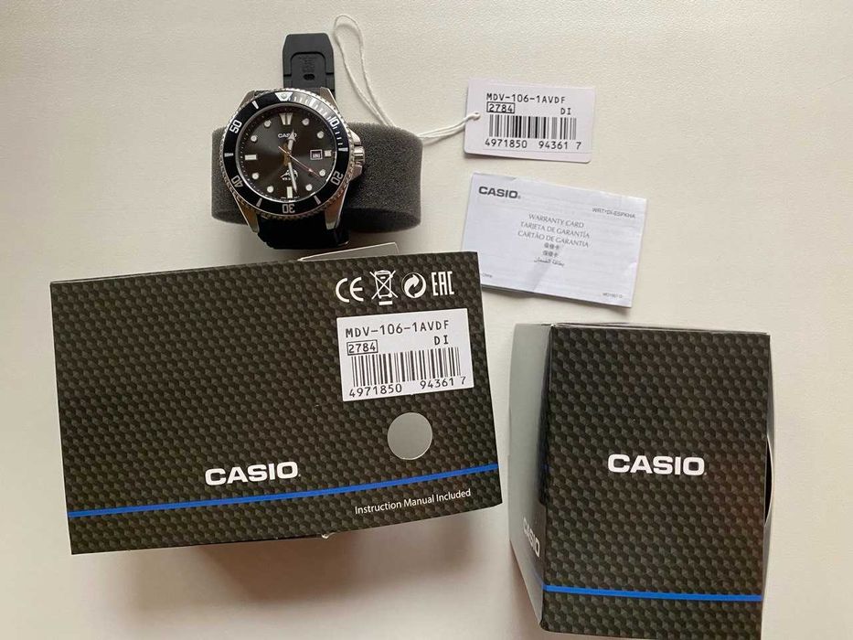 Кварцевые часы CASIO MDV-106-1A