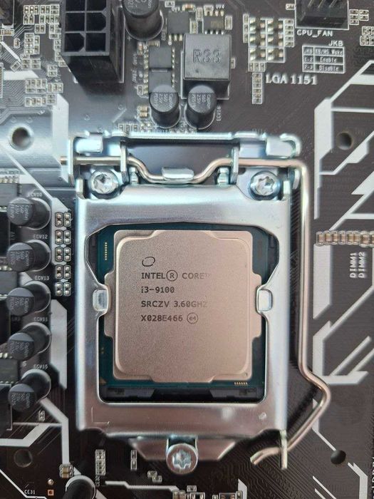 Материнская плата H310+i3 9100