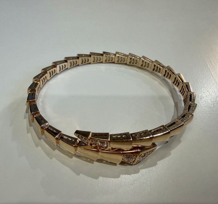 Bulgari Serpenti гривна 18к