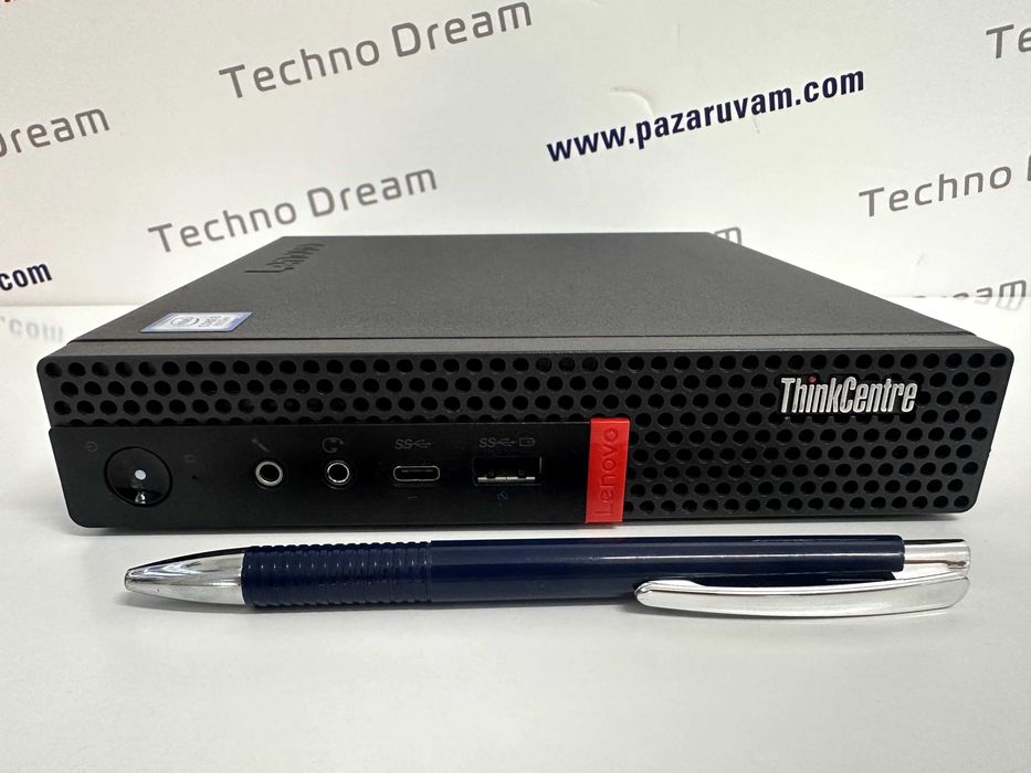 Lenovo ThinkCentre M720q Tiny PC Ricondizionato – I3-8100T, 8GB RAM, SSD 256GB, Win11 Pro, Alimentatore Incluso