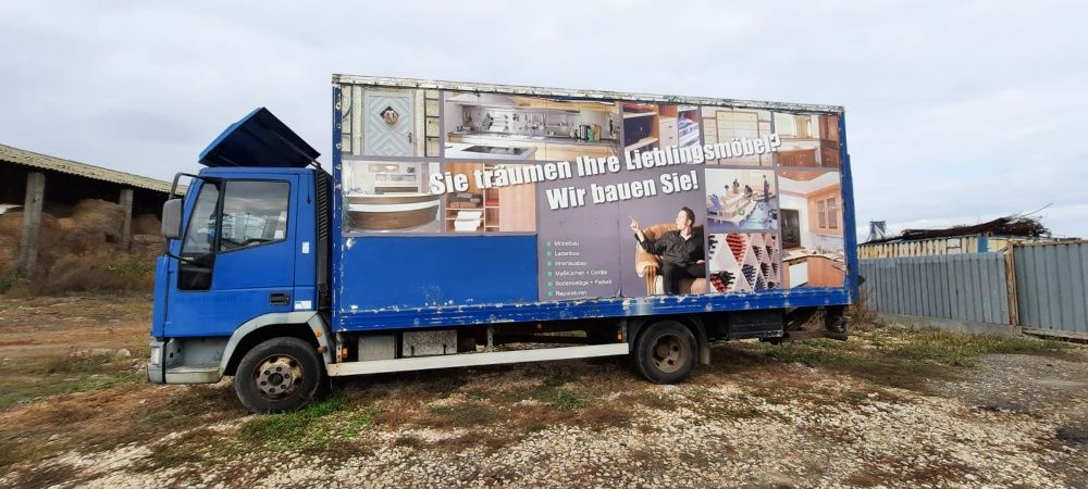 Transport Marfa 7,5 Tone , Inchiriez Camion Marfa cu Lift Hidraulic