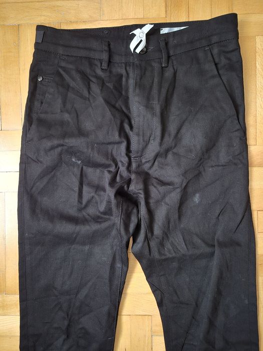 Pantaloni premium Adnym Atelier, Piele & Bumbac, Damă - 27