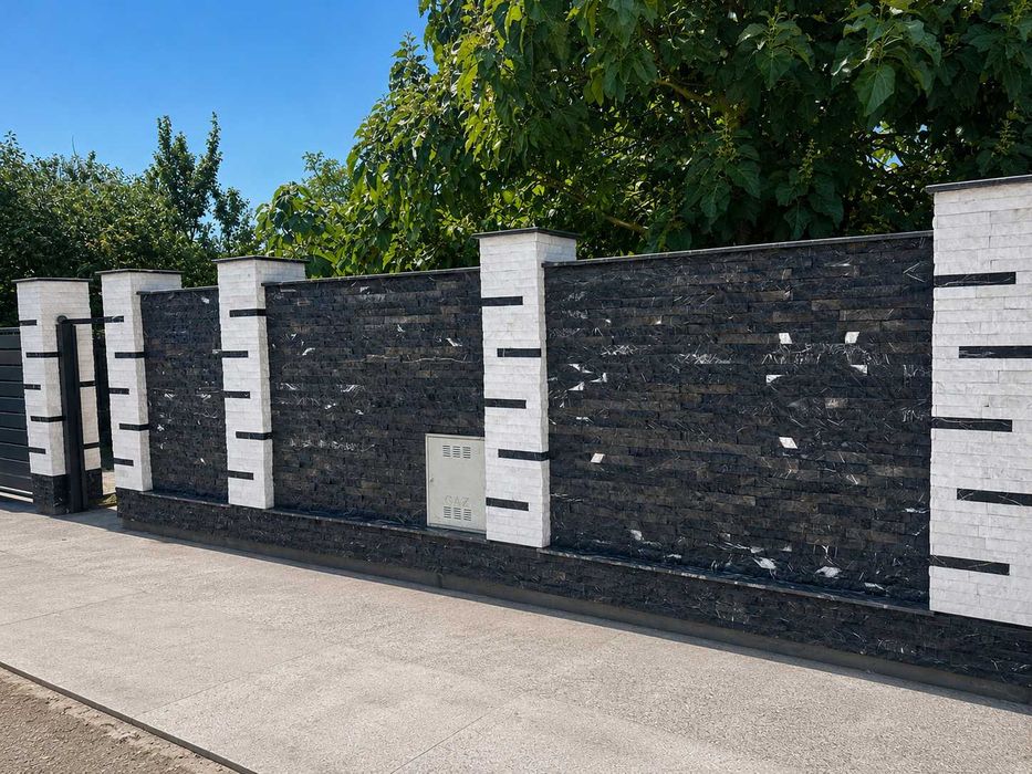 Piatră decorativă naturală pentru placări exterior/interior