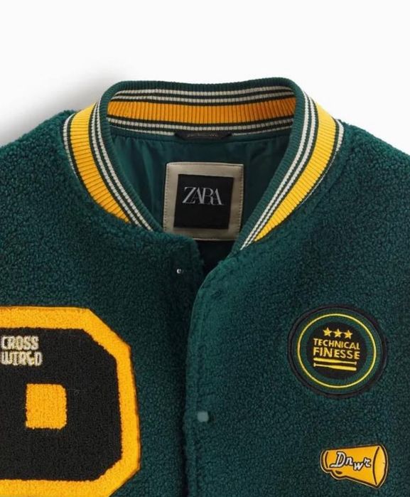 Baseball jaket Zara size L Nou