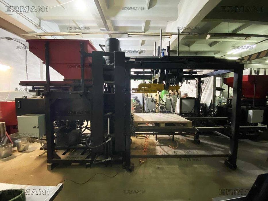 Хиперпреса за производство на блокове с най-високо качество.