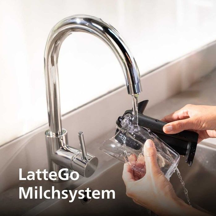 ПРОМО Нов Кафеавтомат Кафемашина PHILIPS LatteGo EP5441/50, 15 bar