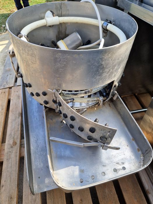 Deplumător prepelițe / mașină deplumat păsări mici – inox