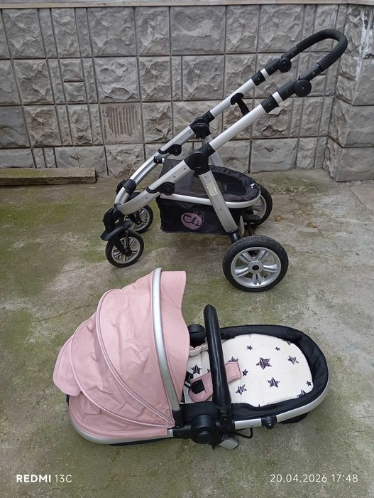 Детска количка Chipolino,кожа 2 в 1