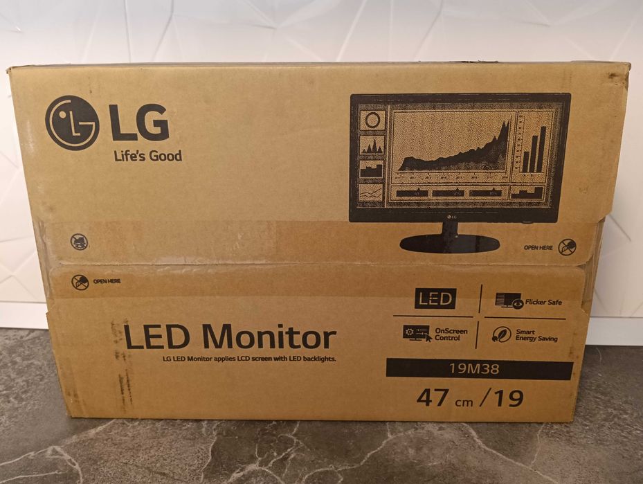 Vand Monitor LG 19M38A LED