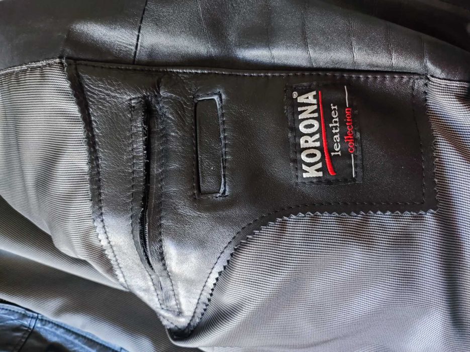 Мъжко кожено яке - естествена кожа, като ново