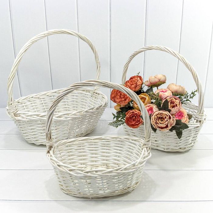 Плетеные корзины все размеры