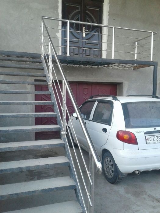 Перила из нержавеющей стали, Ограждения, Поручни из Нержавейки