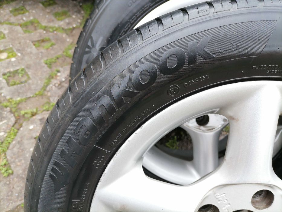 4 бр. джанти ARTEC (4х100) с летни гуми Hankook 185 60 14. VW Golf 3