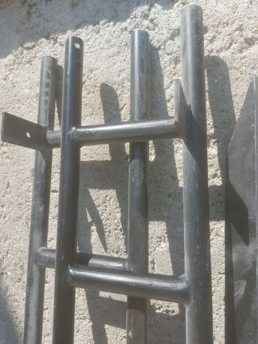Vand pat din bronz și fier forjat complet cu somiera. 180x200.