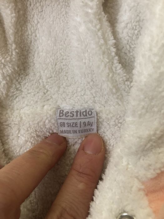 Теплый комплект слип на девочку