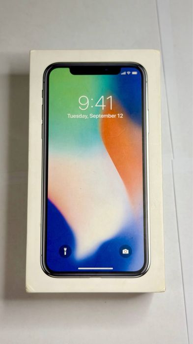 iPhone X, 64gb, с коробкой