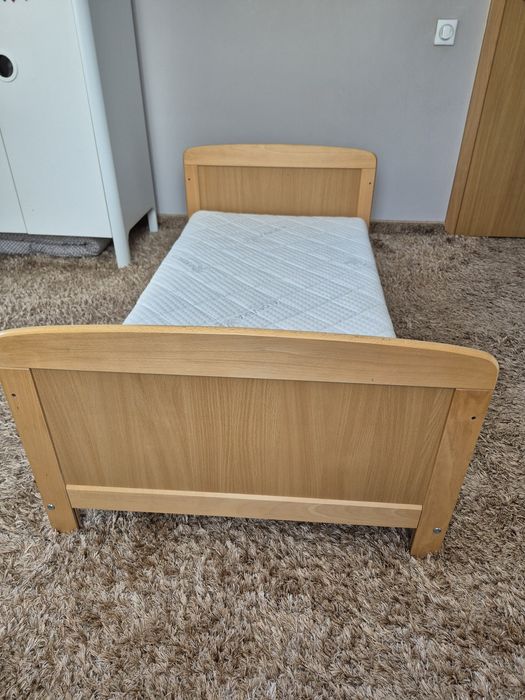 Детско/Бебешко легло Ponolino Björn (Масивно дърво) + Матрак