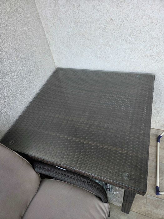 Masa si scaune din ratan pentru terasa/gradina