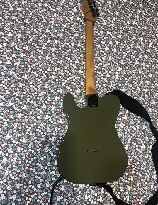 Squier contemporary olive green telecaster HR