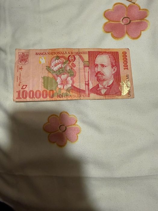 Bancnota 100.000 lei 1998 STARE IMPECABILA