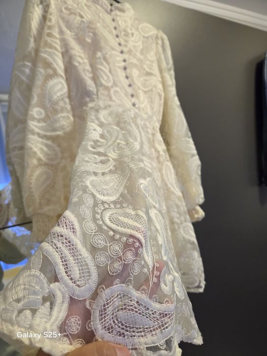 Дамска бяла рокля XS-S