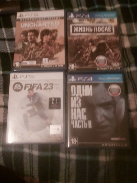 Продам игры ps5 ps4 5000
