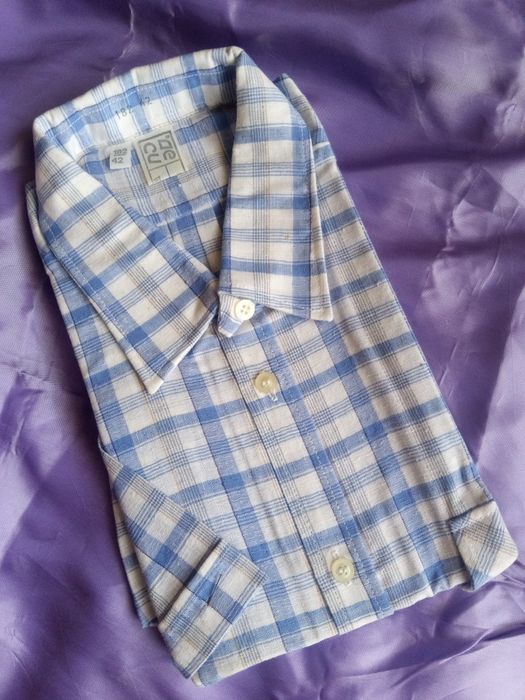 Мъжка риза с къс ръкав от социализма