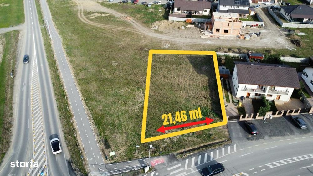 Parcela teren 728 mp - Super pozitie  - Mosnita - Comision 0%