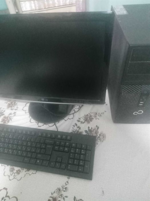 ПК с монитором, SSD, 8GB, RX 550 (4 Гб)