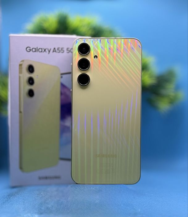 ГАРАНЦИОНЕН!!! Samsung Galaxy A55, 8GB, 256GB, 5G, Awesome Lemon