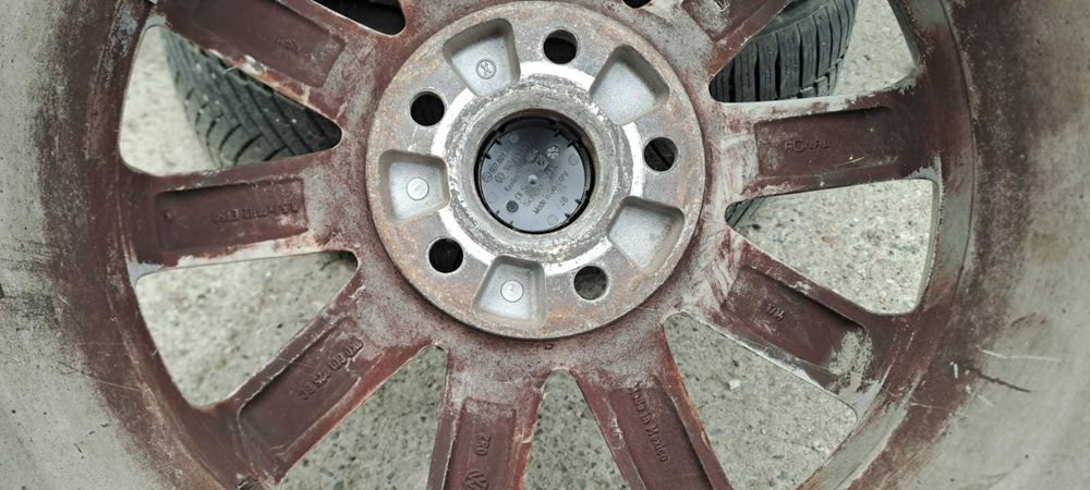 Jante originale Aliaj 5x112 R16 Ronal cu codul 1k0601025BC VW Golf 5 6