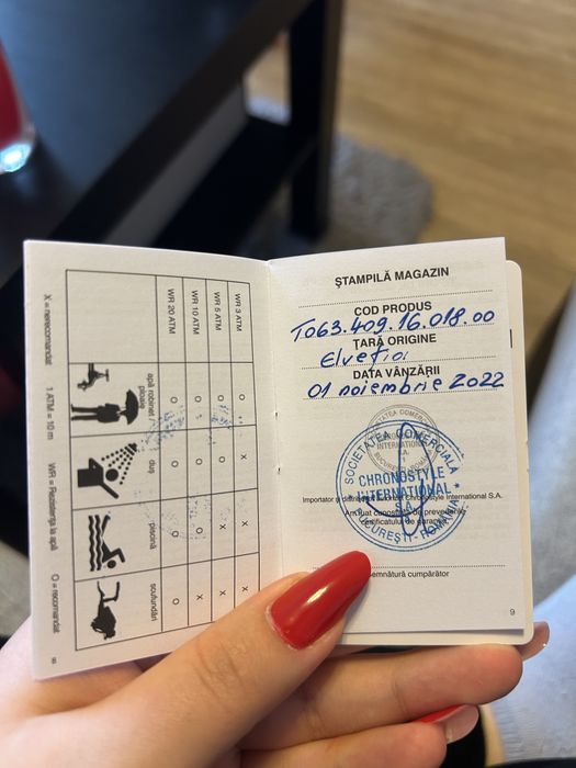 Ceas original Tissot