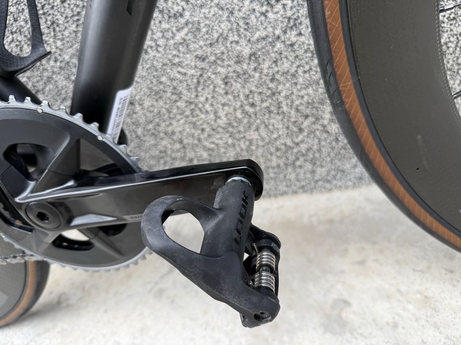 Specialized S-Works Tarmac SL8 2025 FACT 12r Carbon • SRAM Rival eTap AXS • Zipp 404 Firecrest