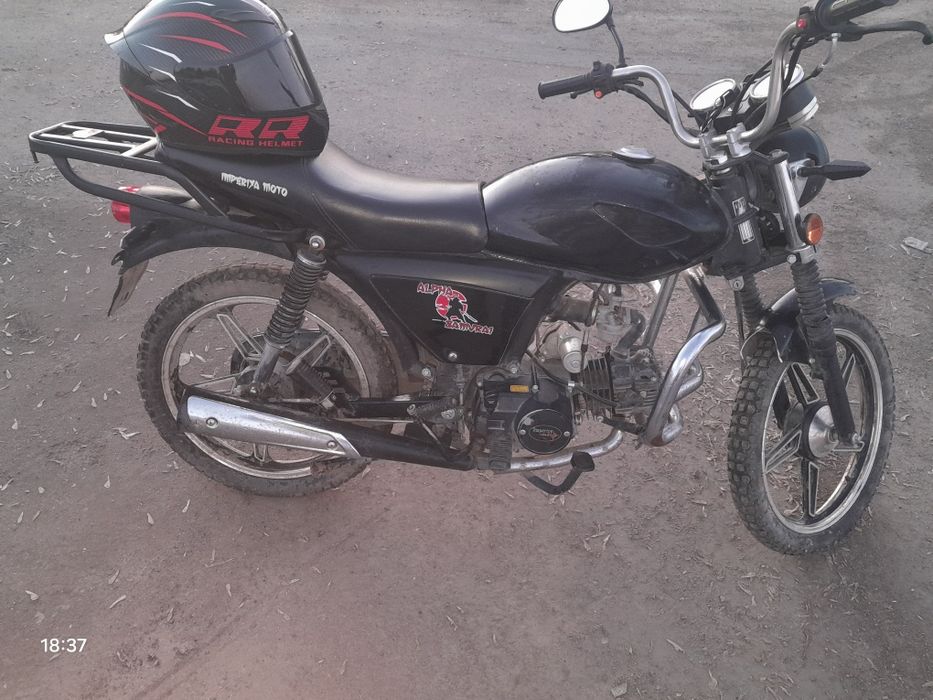 Мотоцикл альфа..