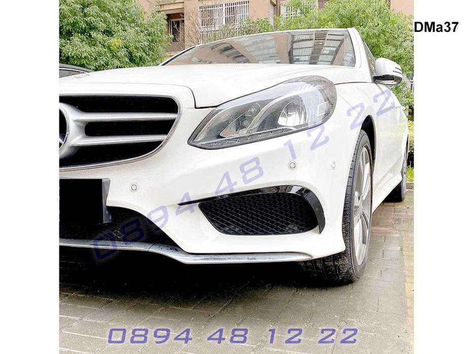 Тунинг Добавка Сплитер Предна Броня Mercedes E W207 W212 Мерцедес В212
