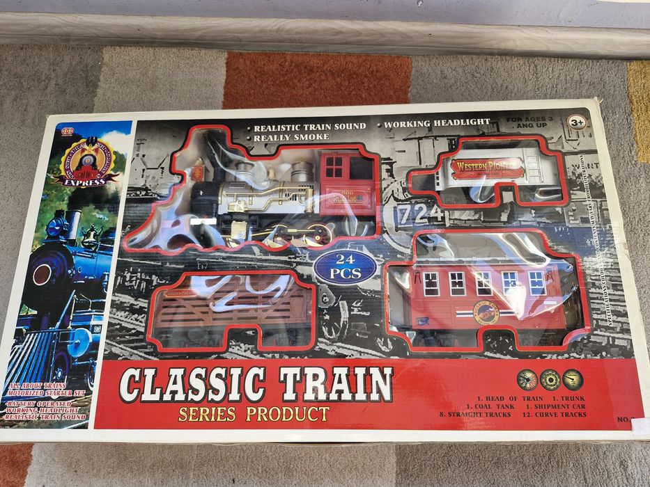 Детски игри с влакчета и колички