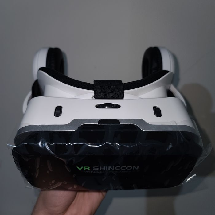 Blutusli VR Ochki VR Box Naushnikli / 7 dyumgacha telefonlar tushadi