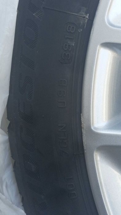 Лети джанти 19 "  със зимни гуми BMW