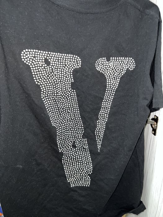 Tricou Vlone Negru Swarovski