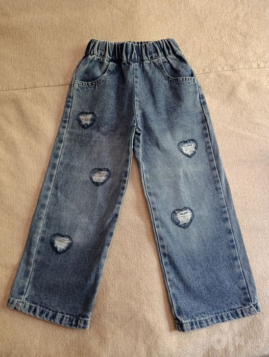 Джинсы для девочки рост 120см