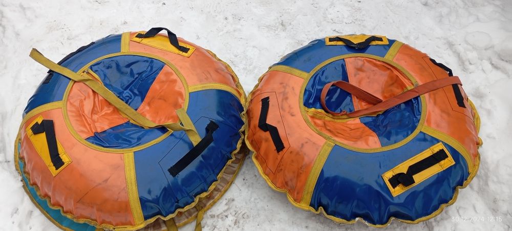 Тюбинг, ватрушка, надувные санки.