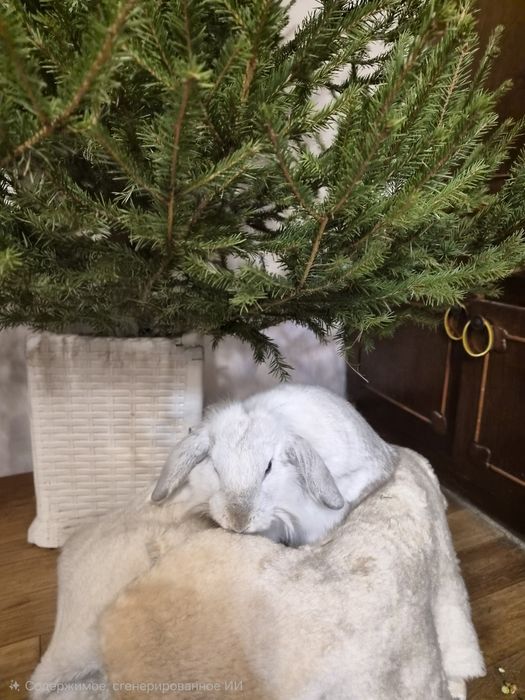 Продаю кролика белого