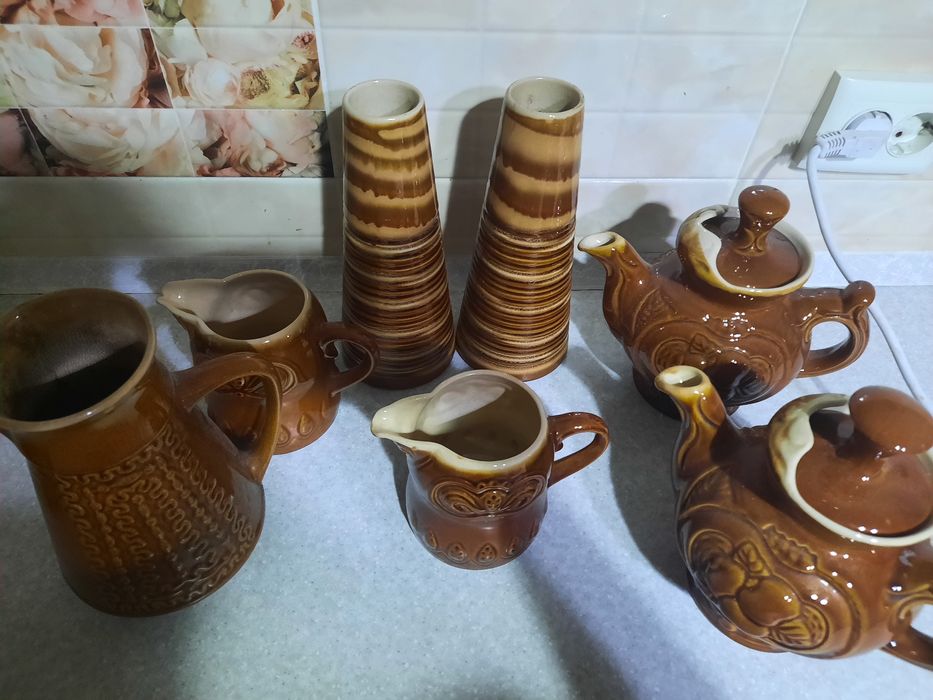 Советская посуда керамика