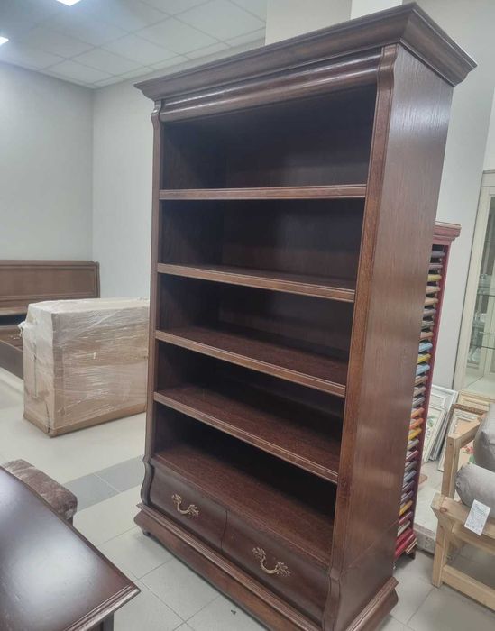 Шкаф для книг орех