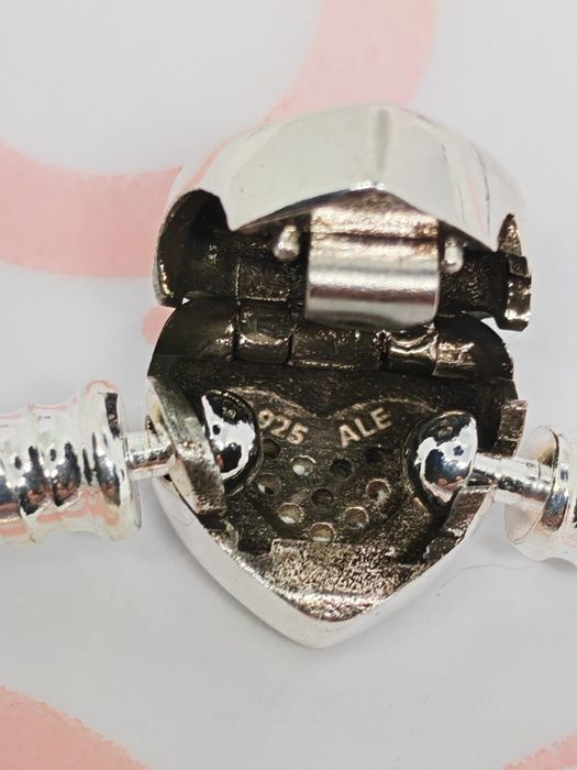 Brățara Nouă Pandora Moments Heart Argint S925 Ale