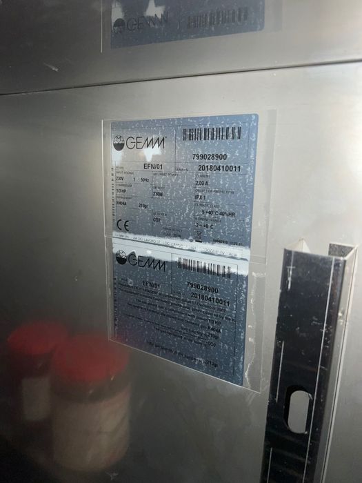 Dulap refrigerare profesional GEMM EFN 01 frigider cu o usa