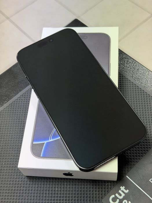 Apple iPhone 16 Pro Max,Black Titanium,512GB *КатоНов*93%Battery*