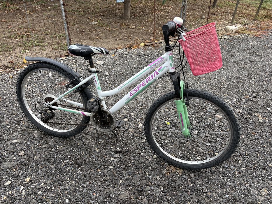 Bicicletă Esperia MTB Enjoy 24" – Stare Excelentă (Foarte puțin utilizată)