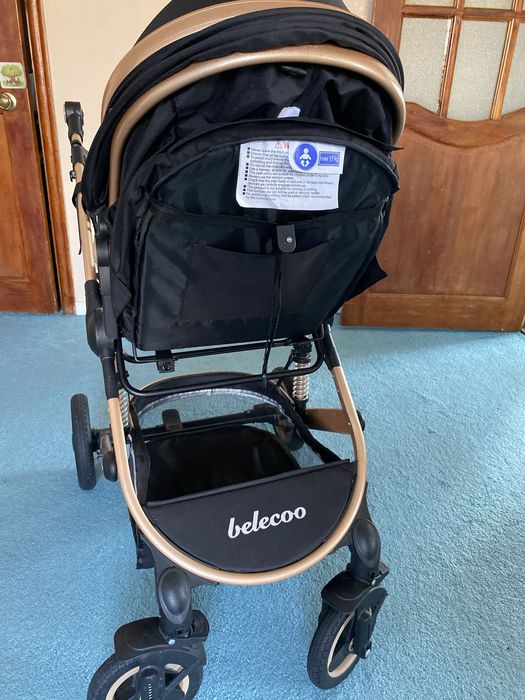 Продам коляску белеку черная